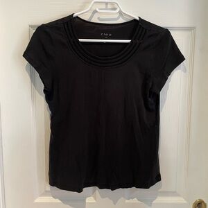 Black Cleo top